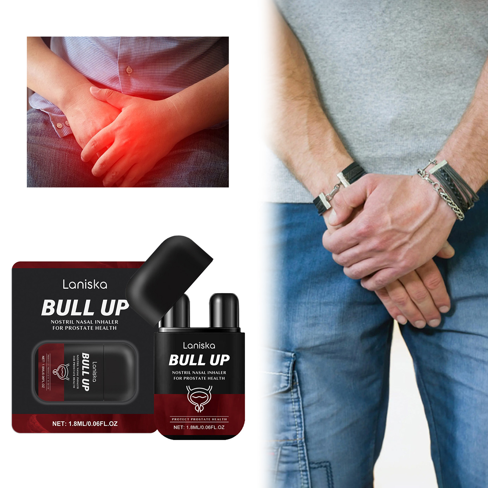 Health And Wellness Promotion - Tragbares Nasensprayer, Dual-Funktions-Naseninhalator zur Förderung der