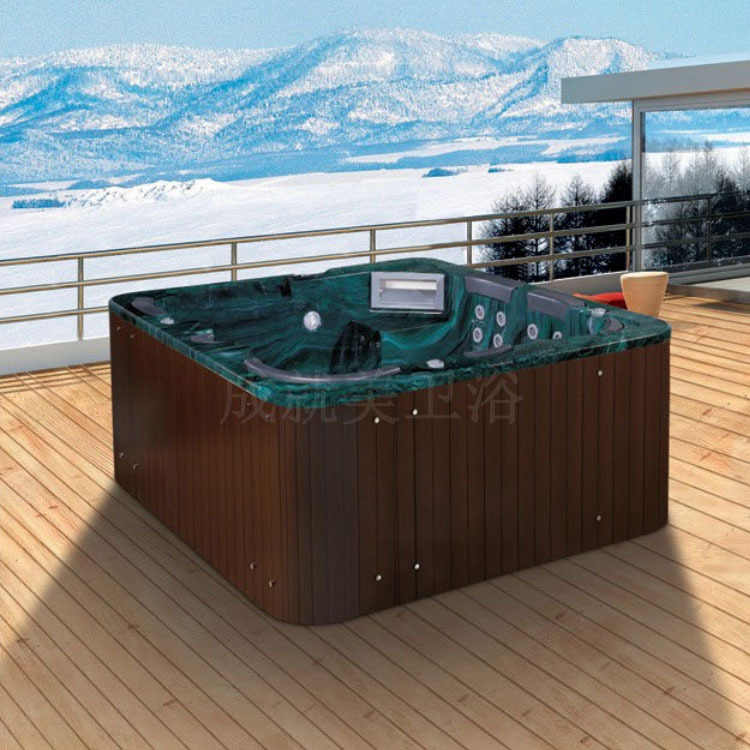 Health Within Wellness Center - Professionelle Whirlpool-Massagebadewanne mit Hydro-Jets für Wellnesscenter,