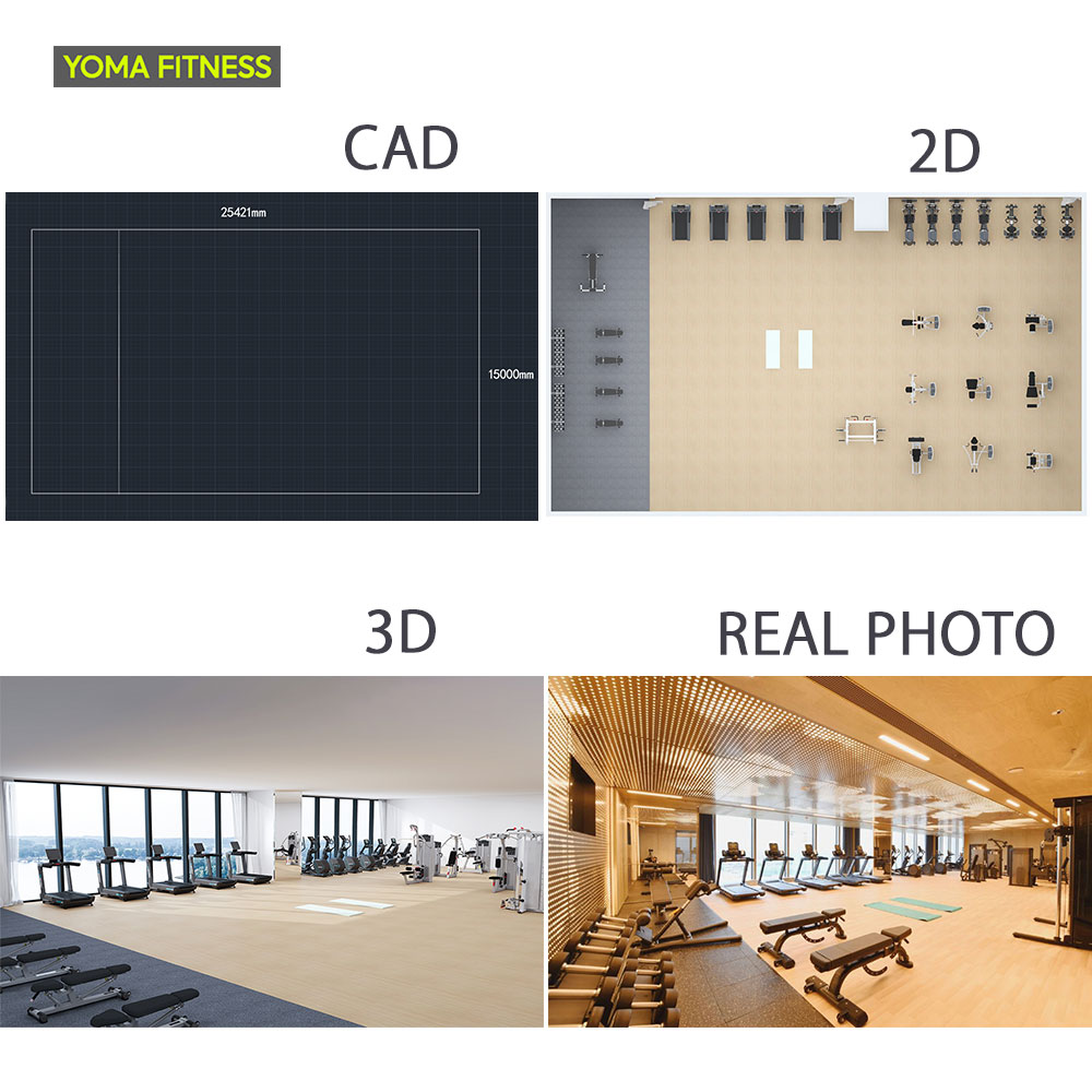 Health Within Wellness Center - Guangzhou Krafttrainingsgeräte-Sets für gewerbliche Maschinen, Lösungen