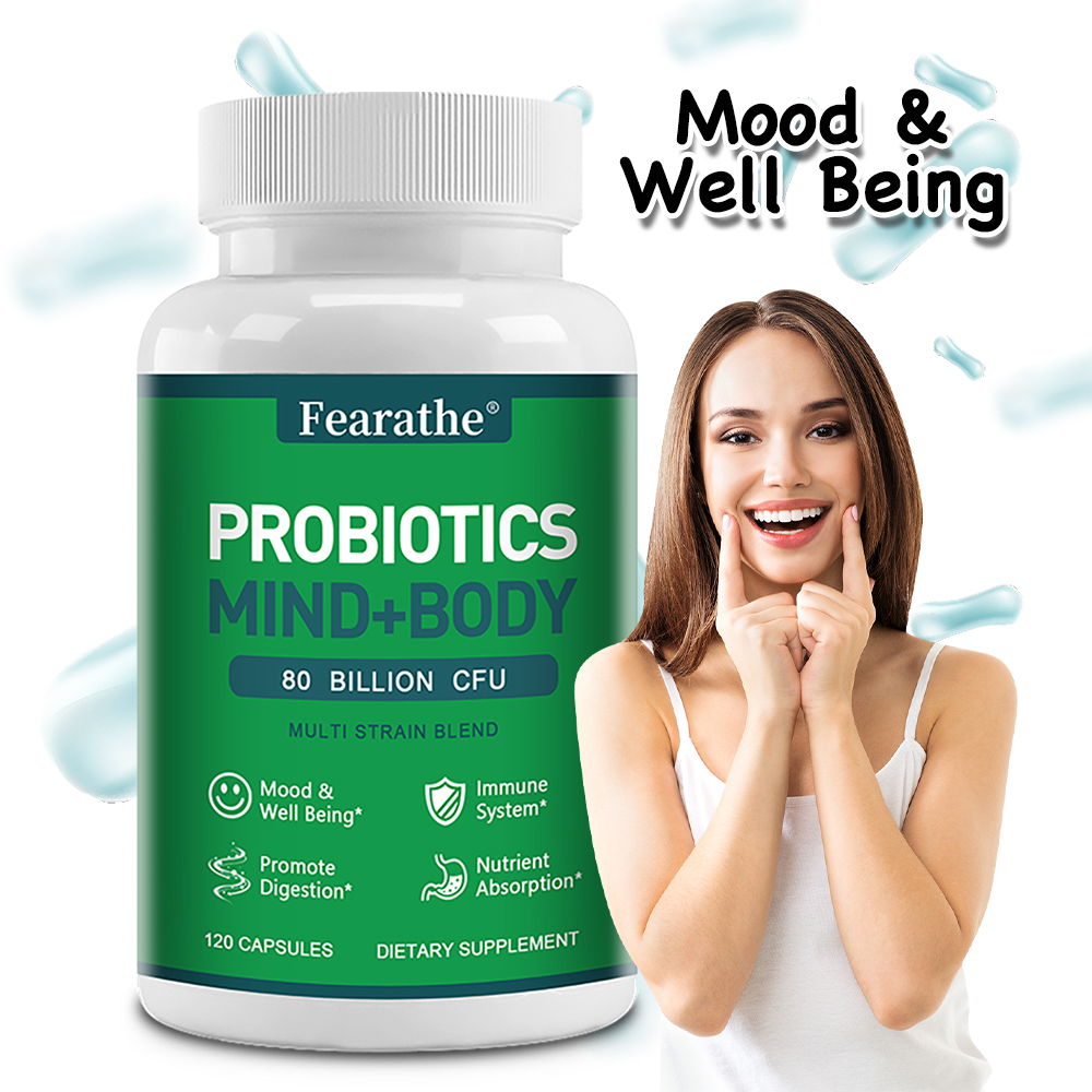 Health Wellness Day - Präbiotika Probiotika & Verdauungsenzym-Kapseln, Unterstützen die