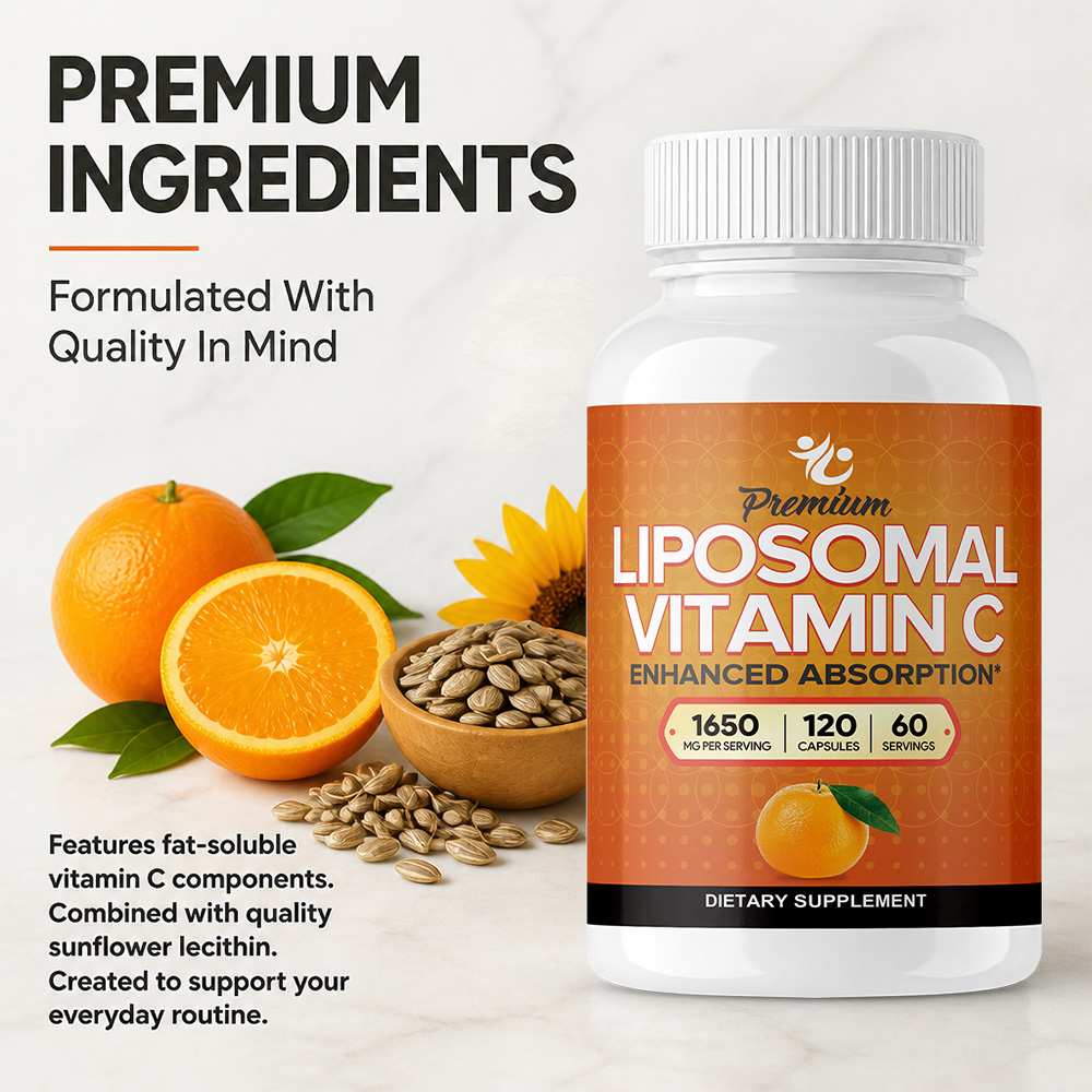 Liposomale Vitamin-C-Kapseln 1 – Health And Wellness Promotion Bewertung und Preis