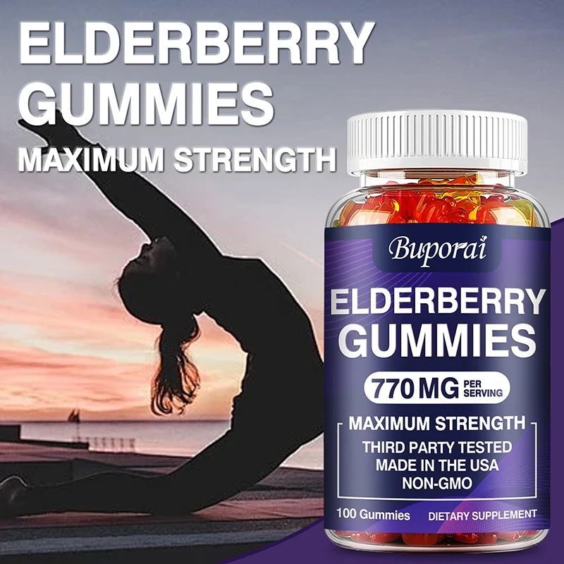Holunder-Gummibärchen – Glatte – Health And Wellness Promotion Bewertung und Preis