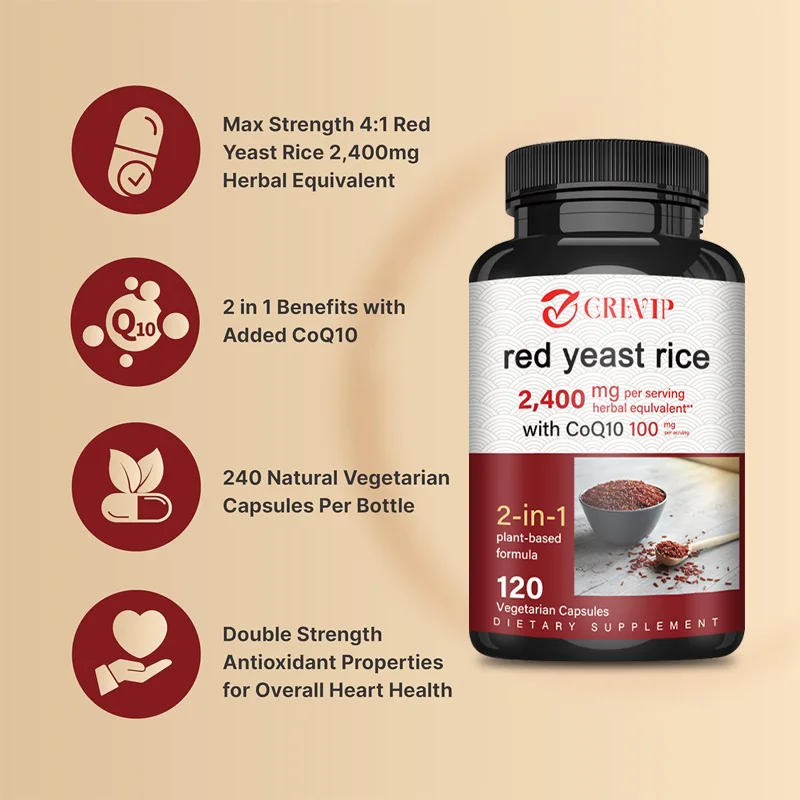 Rote Hefe-Reis-Kapseln – unter – Health And Wellness Promotion Bewertung und Preis