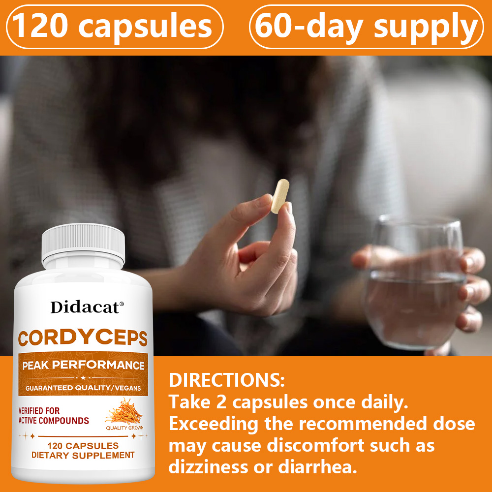 Cordyceps-Pilz-Kapseln 1000mg, – Health Wellness Day Bewertung und Preis