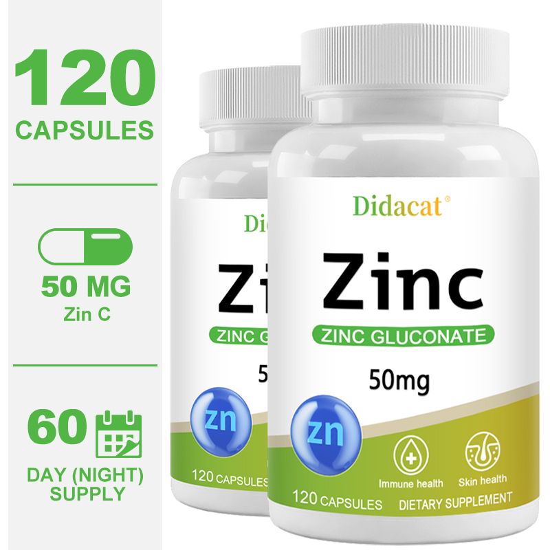 Zink 50 mg – mit Zinkglukonat, – Health Wellness Day Bewertung und Preis